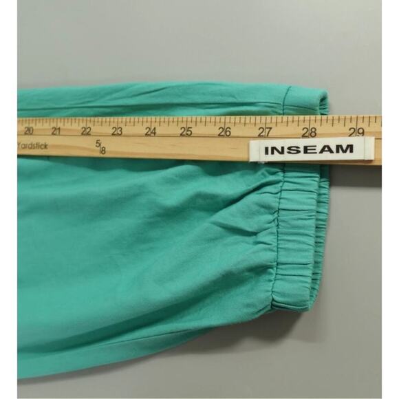 Abound Cargo Jogger Womens Large Green Marine Light Pants Lounge Comfy - Picture 12 of 13